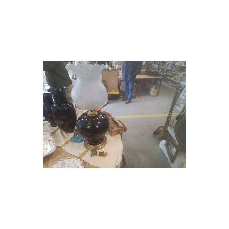 LAMPE STYLE LAMPE A HUILE TGM CERAMIQUE VINTAGE