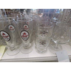 LOT 7 VERRES PUBLICITAIRES...
