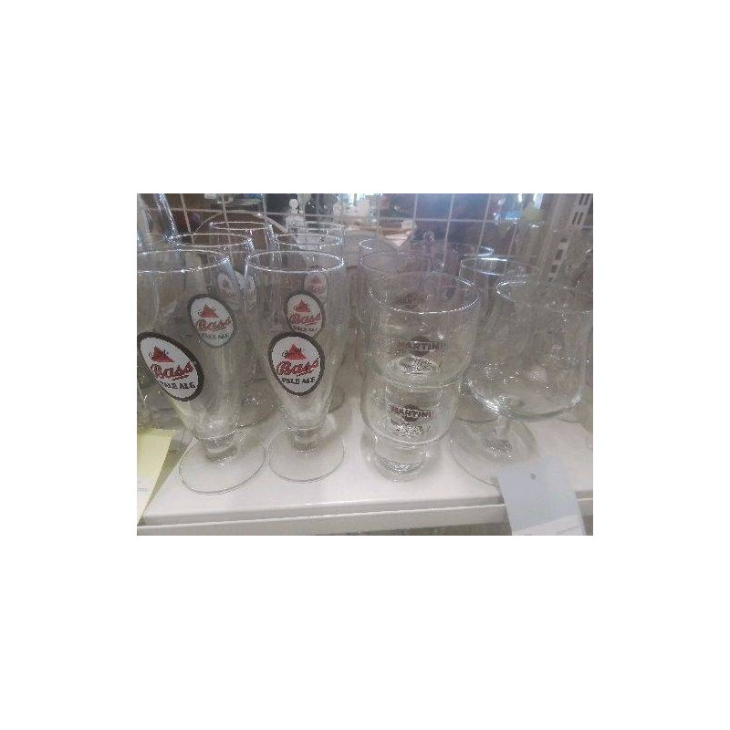 LOT 7 VERRES PUBLICITAIRES MARTINI