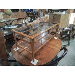 TABLE BASSE 2 NIV VERRE...
