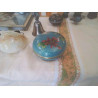 BOITE CLOISONNEE TURQUOISE