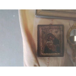 ICONE RELIGIEUSE SUR BOIS...