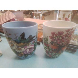 VASE IKEA PEINT A LA MAIN