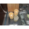 LOT 3 BOUGIES ARTIFICIELLES LED