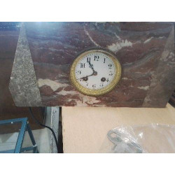 HORLOGE A BALANCIER MARBRE...