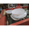PLAT SERVICE ARCOPAL FLEURI BLEU