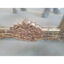 MIROIR DORE SCULPTÉ EN L ETAT