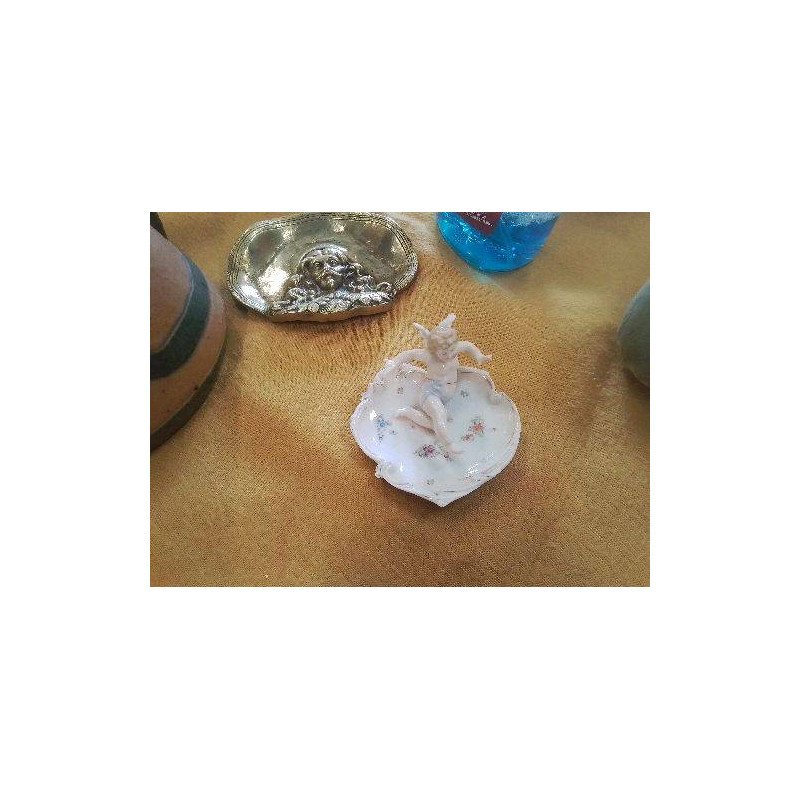 PETIT VIDE POCHE ANGELOT PORCELAINE