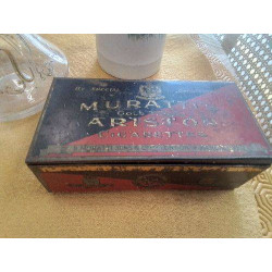 BOITE METAL VINTAGE TABAC...