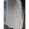 DRAP ANCIEN BRODÉ MONOGRAMMEVLL