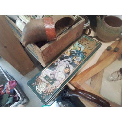BOITE METAL VINTAGE DECOR 1900