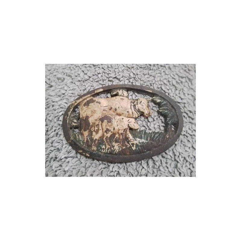 DESSOUS DE PLAT FONTE VACHE