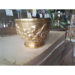 COUPE BRONZE DECOR ANGELOTS  BARBEDIENNE