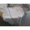 PANIERE TISSU CARRE D AZUR+ NAPPE 140×180 + 6 SERVIETTES EN ACC BB