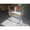 MIROIR DORÉ RECT NOIR DORÉ 