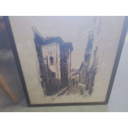 DESSIN EN N E BLC SIGNÉ...