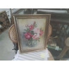 TABLEAU NATURE MORTE BOUQUET FLEURS 