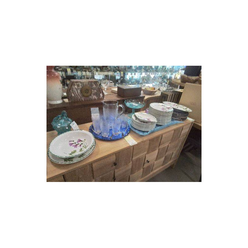 SERVICE ST AMAND HAMAGE VINTAGE PLATS ET ASSIETTES