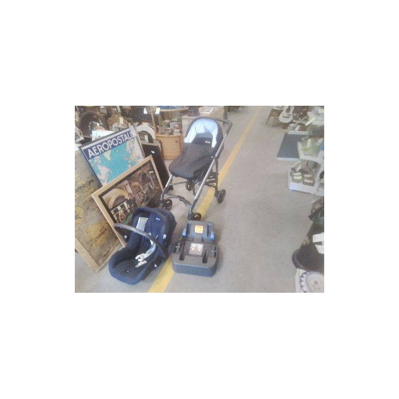 POUSSETTE CANNE TRILOGY+COSY + BASE VOITURE+NACELLE