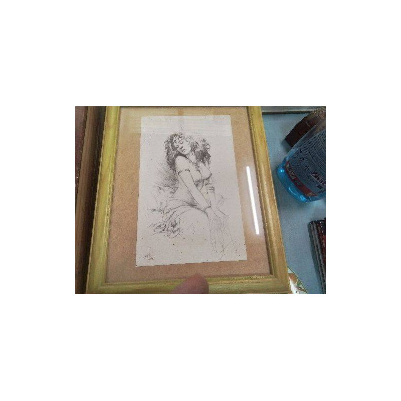 DESSIN ENCADRÉ DELABY