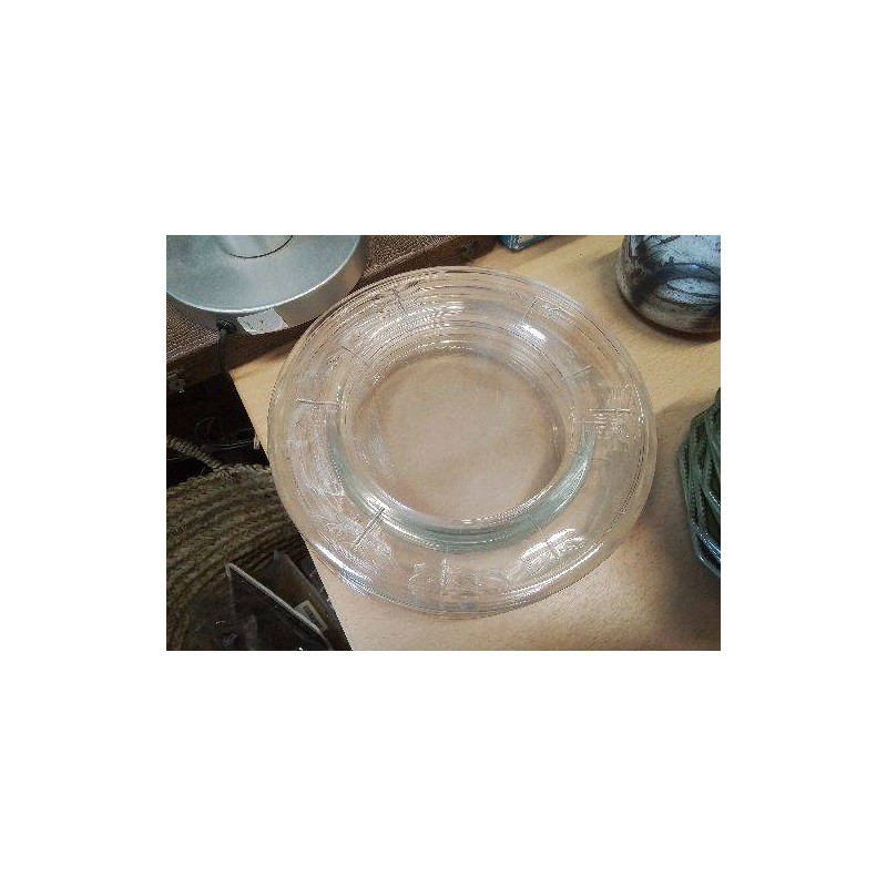 ASSIETTES PM VERRE LIBELLULES X6