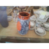 VASE ORANGE ÉCUME 
