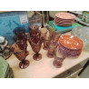 VERRES A PIED  VIEUX ROSE X6 GM LA ROCHERE