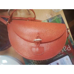 SAC A MAIN ORANGE SIMILI