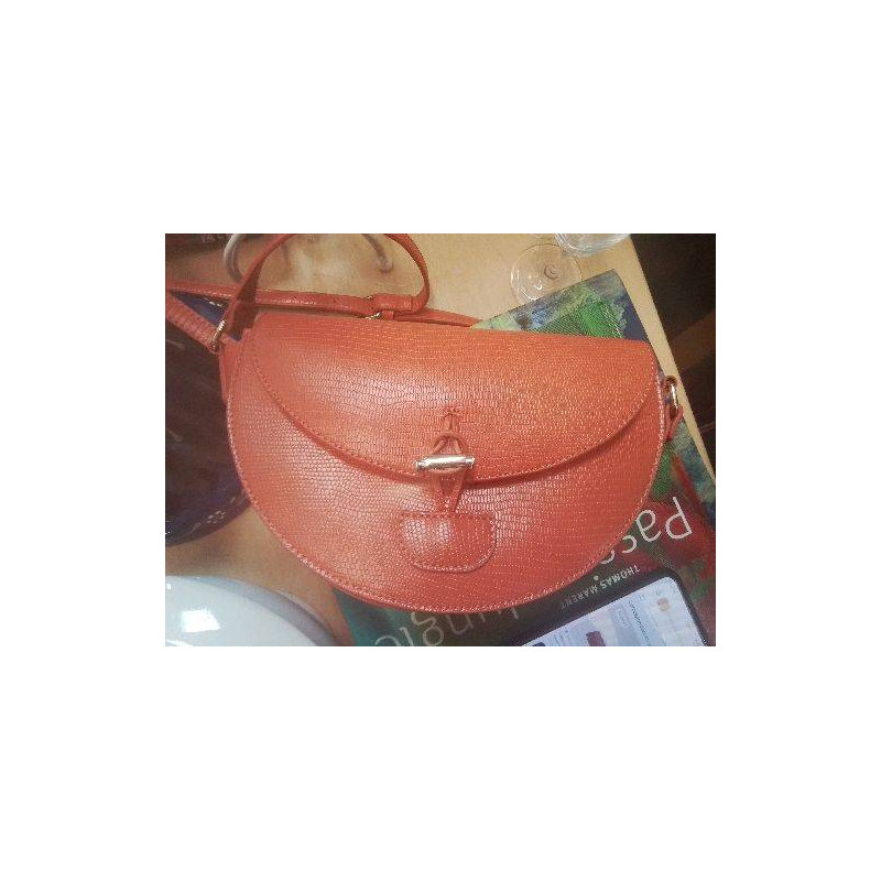 SAC A MAIN ORANGE SIMILI