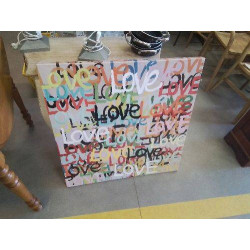 TOILE DECO LOVE