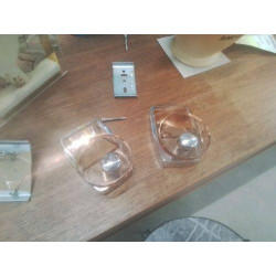 DUO PATÈRES CHROME MIROIR...