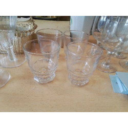 LOT 4 VERRES BISTROT...