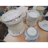 SERVICE VAISSELLE SALINS BLEU VERT