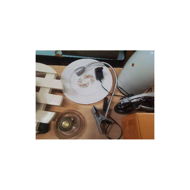 LAMPE DE BUREAU A PINCER METAL