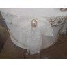 BOITE A CHAPEAU DECO RETRO DENTELLE