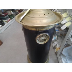 POELE NOIRE DECO LAITON