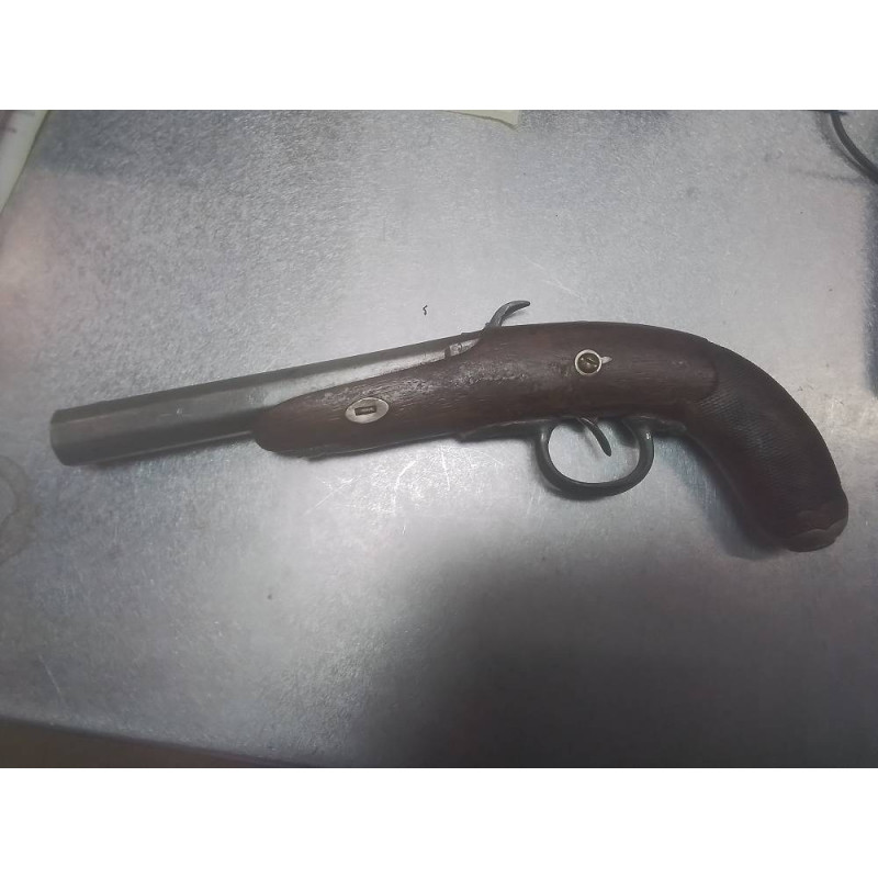 PISTOLET ANCIEN DECO CANON FACETTES