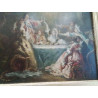 TABLEAU PEINTURE SOUPER DU REGENT MARIE ABRAHAM ROSALBIN DE BUNCEY 