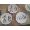 DINETTE ANCIENNE 16 PIECES