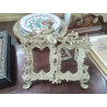 DOUBLE CADRE BRONZE ST ROCCOCO