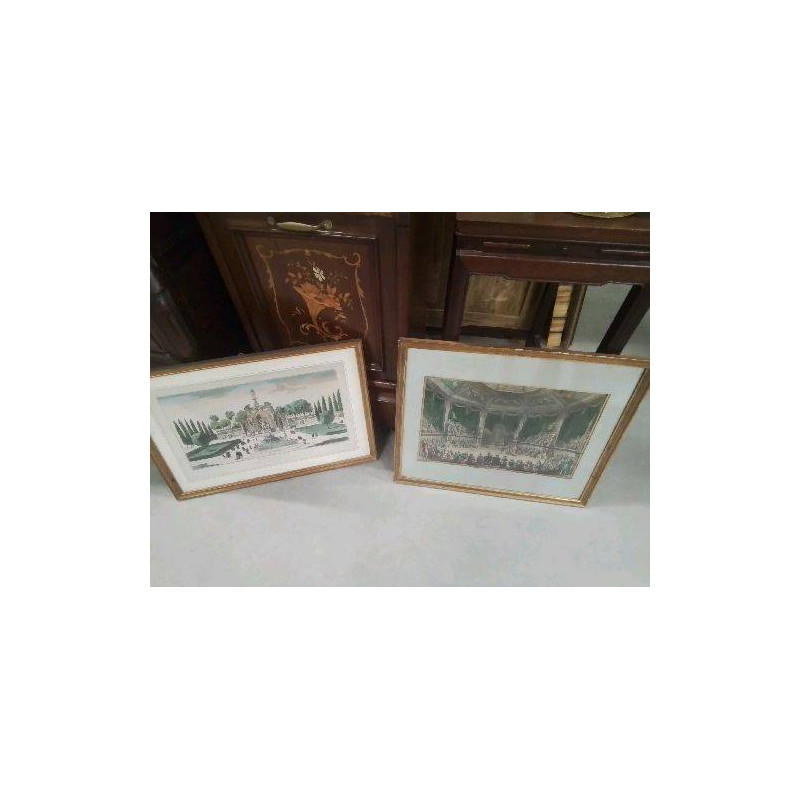 GRAVURE ANCIENNE ENCADREE