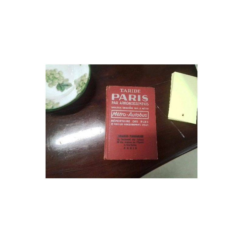 GUIDE DE PARIS ANCIEN PM