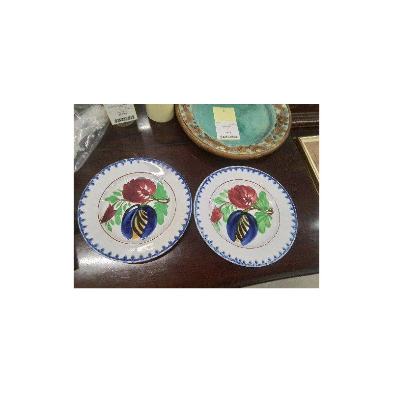 ASSIETTE ANCIENNE J VIEILLARD BORDX