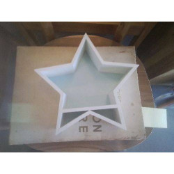 ETAGERE ETOILE MM BLC