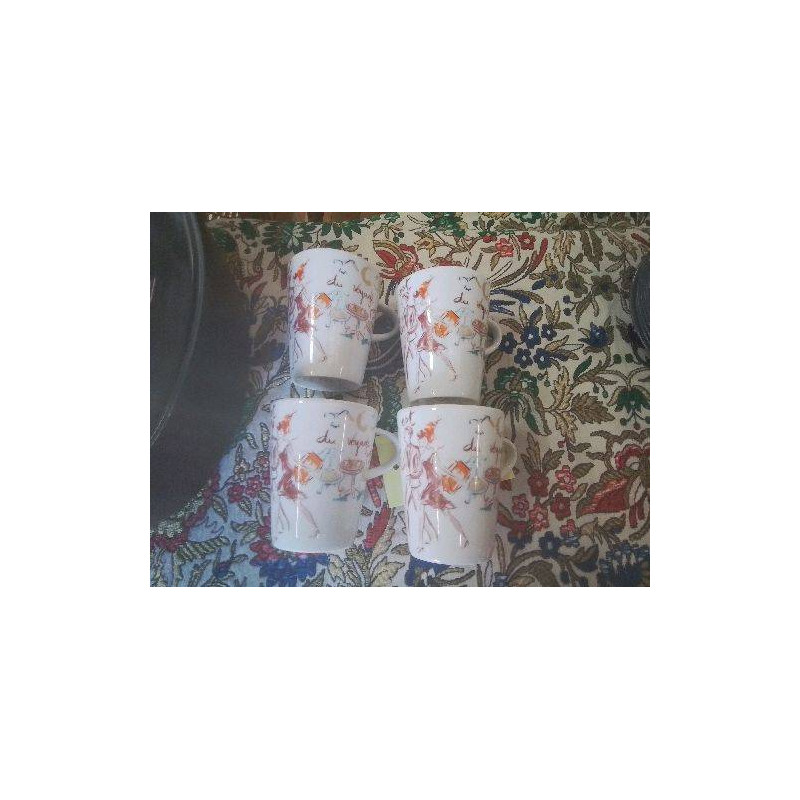 LOT 4 TASSES GENEVIÈVE LETHU L AMOUR