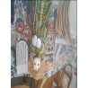 POUPEE TISSU PROVENÇAL A SACS