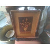 CADRE DECO MARQUETERIE BOIS