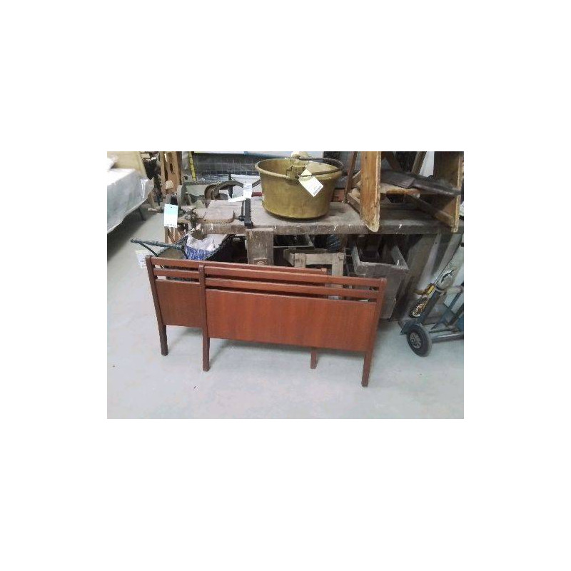 LIT DE REPOS BANQUETTE SCANDINAVE VINTAGE BARRES EN RESERVE