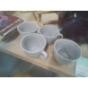 LOT 4 TASSES GRISES