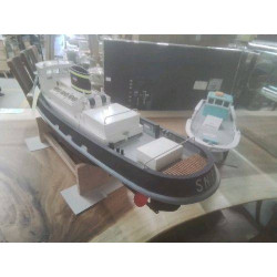 MAQUETTE BATEAU REMORQUEUR
